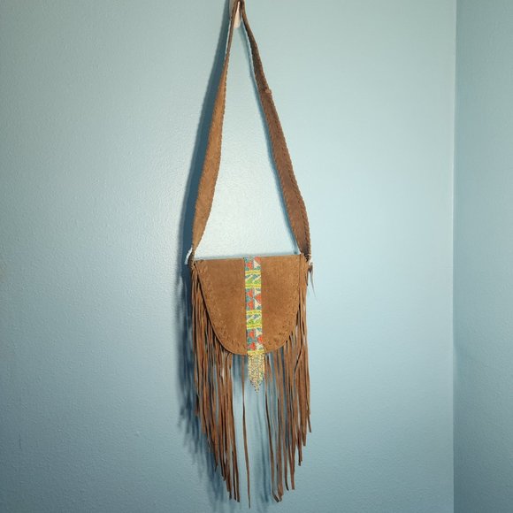 Jean Louis Scherrer Fringe Boutique Purse MSRP $200 - Picture 3 of 8